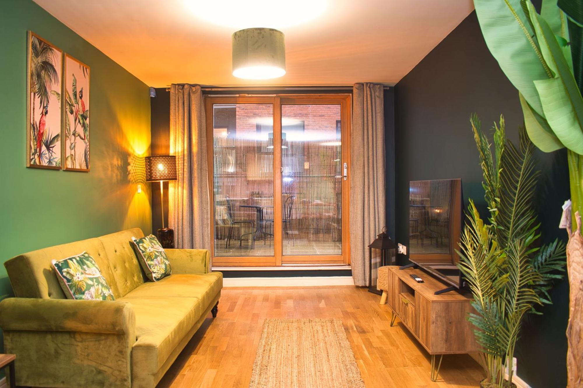 Spacious City Centre Apt - Free Parking - Ao Arena Manchester Luaran gambar