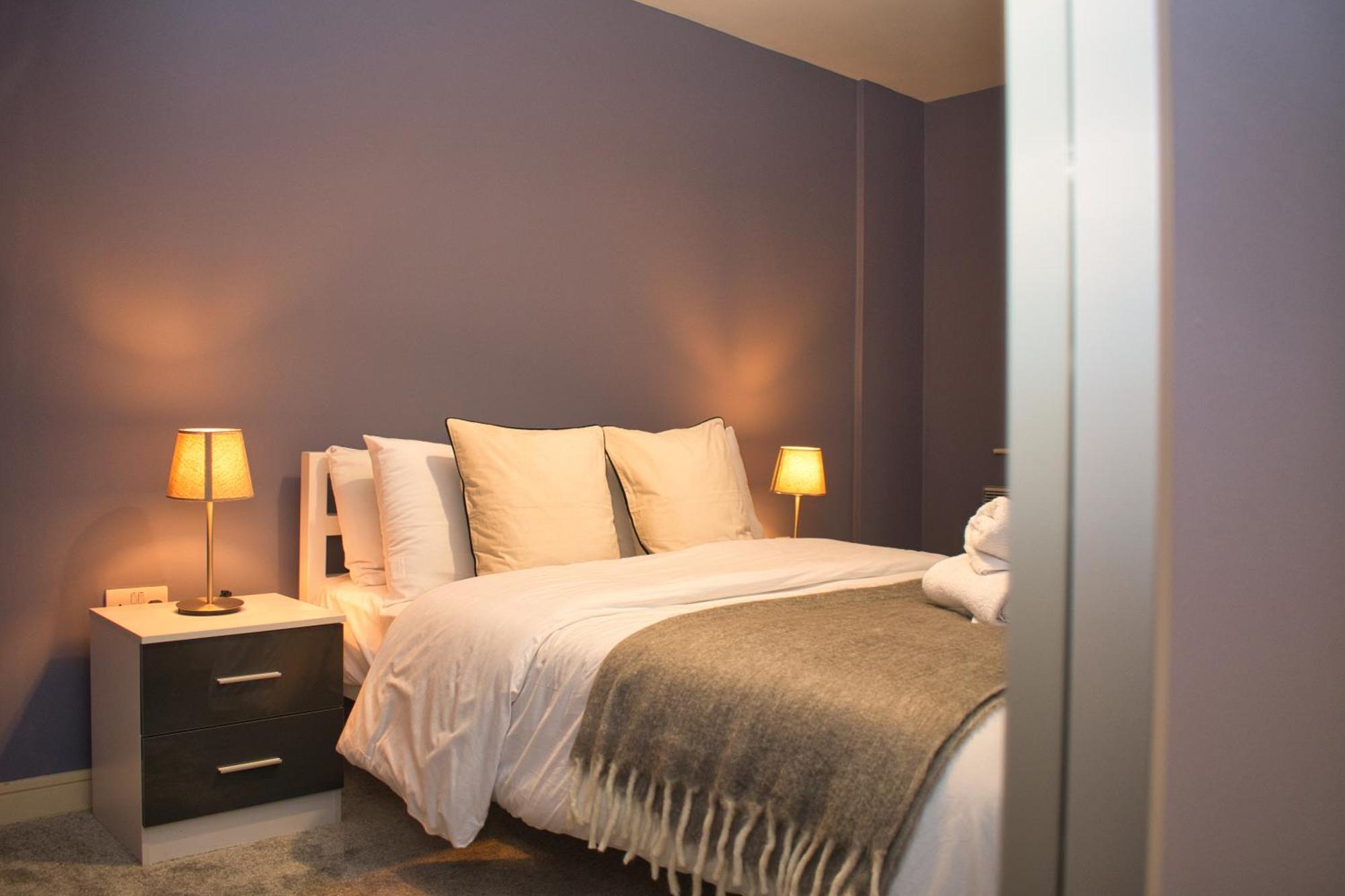 Spacious City Centre Apt - Free Parking - Ao Arena Manchester Luaran gambar